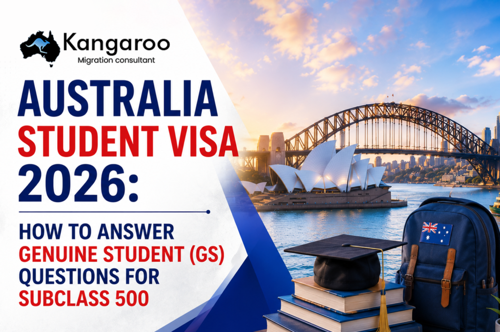 Australia Student Visa 2026: How to Answer GS Questions
