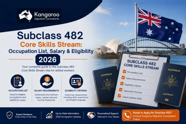 Subclass 482 Core Skills Stream