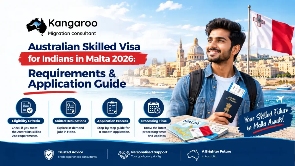 Australian Skilled Visa for Indians in Malta