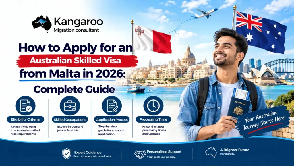 Australian Skilled Visa from Malta