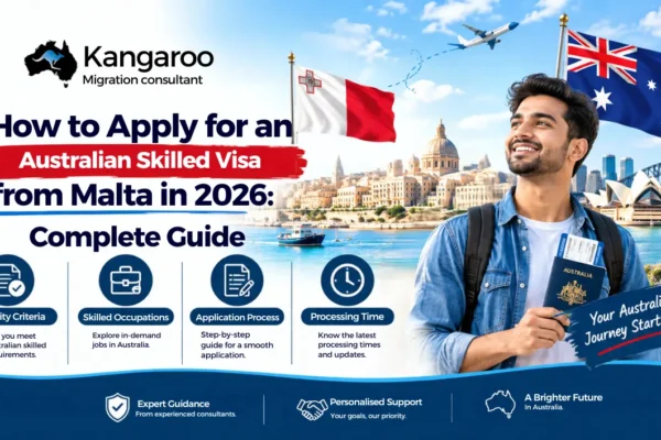 Australian Skilled Visa from Malta