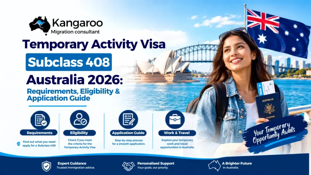 Temporary Activity Visa Subclass 408 Visa
