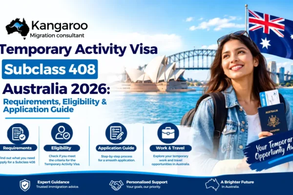 Temporary Activity Visa Subclass 408 Visa