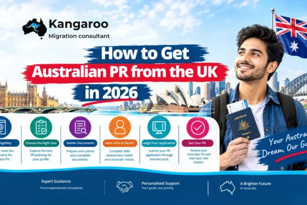 Australian PR from the UK