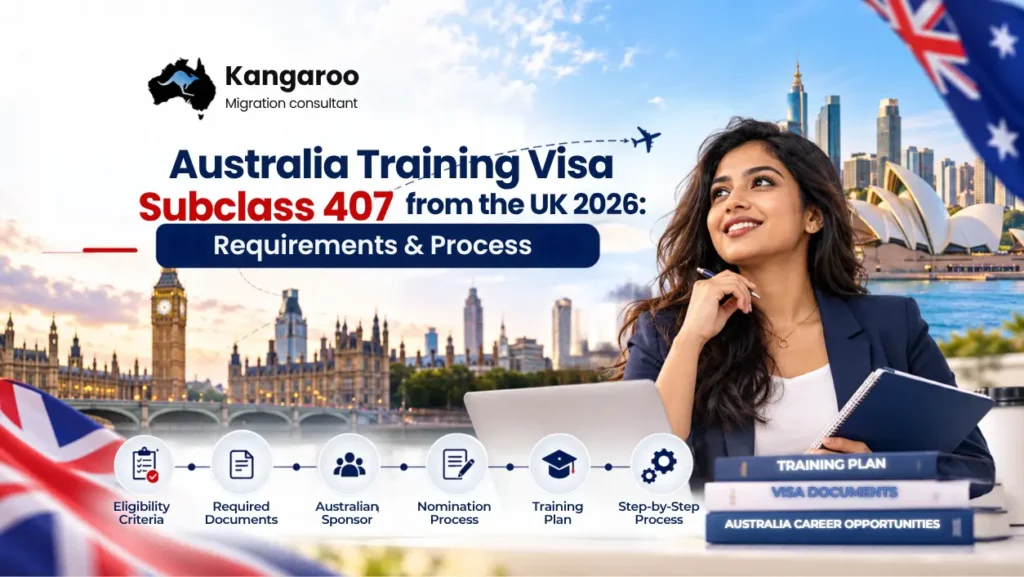 Subclass 407 from UK