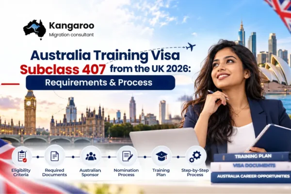 Subclass 407 from UK