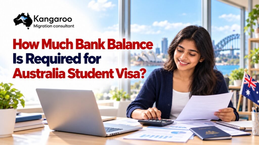 bank balance is required for Australia student visa