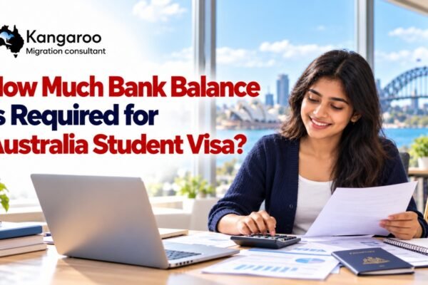 bank balance is required for Australia student visa